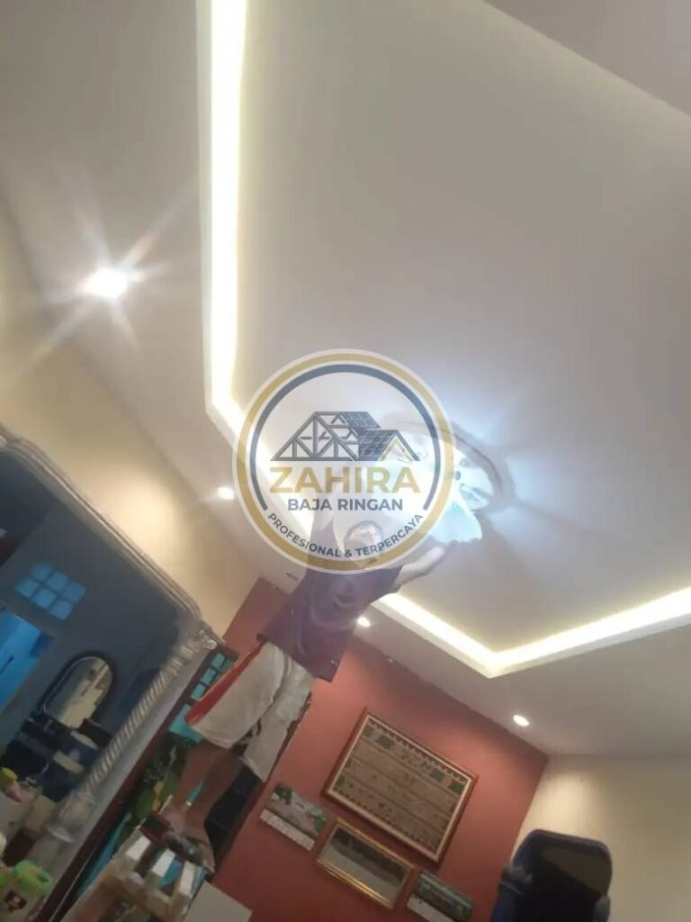 jasa tukang pasang atap baja ringan dan renovasi atap rumah - zahira baja ringan 01
