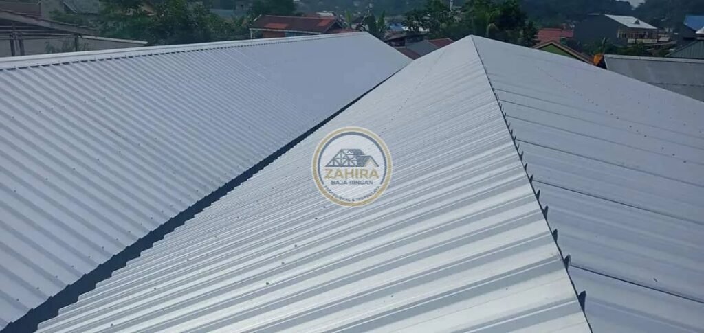 jasa tukang pasang atap baja ringan dan renovasi atap rumah - zahira baja ringan 013