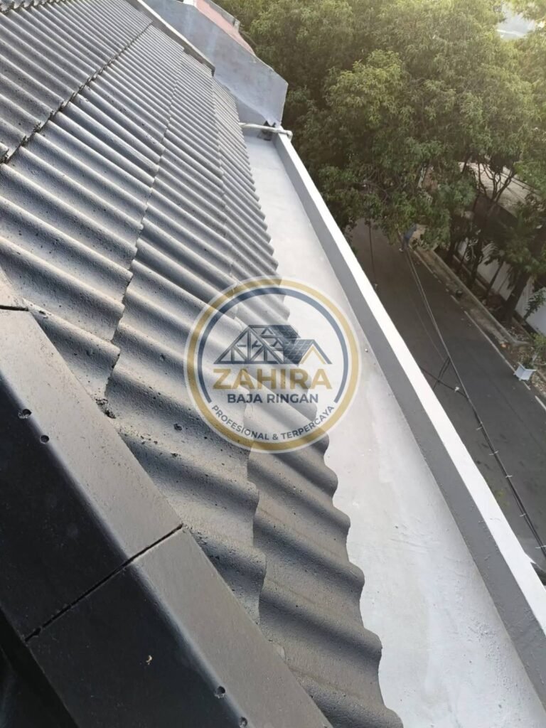 jasa tukang pasang atap baja ringan dan renovasi atap rumah - zahira baja ringan 019