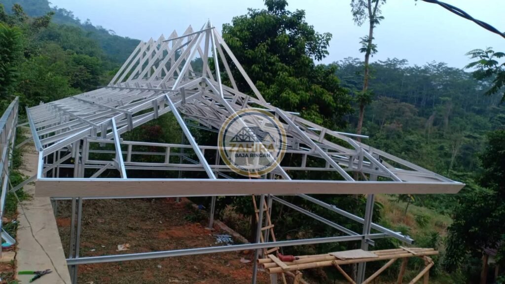 jasa tukang pasang atap baja ringan dan renovasi atap rumah - zahira baja ringan 022