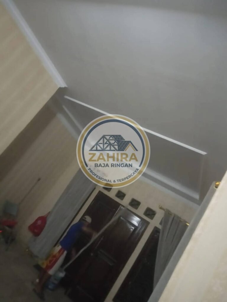 jasa tukang pasang atap baja ringan dan renovasi atap rumah - zahira baja ringan 06